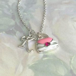 Personalized Necklace ~ Purse Charm ~ NEW Jewelry